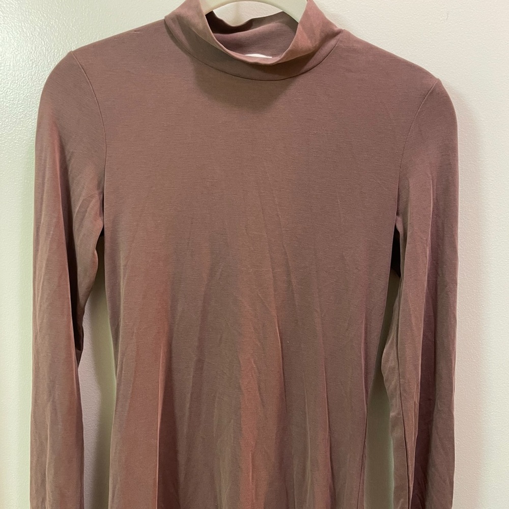 Aritzia Wilfred Free mauve dress